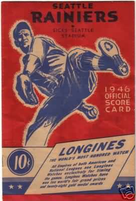 1946 PCL Seattle Raniers